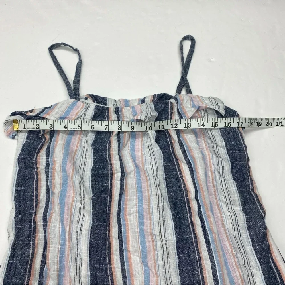 Xirena Rumer Rainbow Stripe Ruffle Dress - Picture 6 of 10